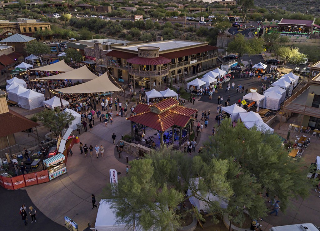 STAGECOACH VILLAGE event flyover
