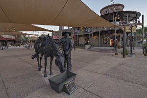 STAGECOACH VILLAGE Cowboy STATUE