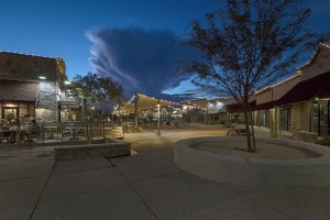 Stagecoach Village AT Night