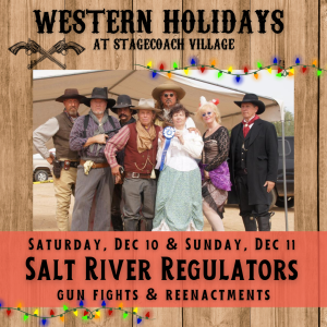 Gun fight at Stagecoach Village with the Salt River Regulators